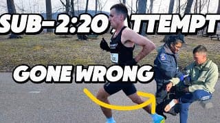 Sub-2:20 Marathon Attempt Gone PAINFULLY Wrong!
