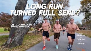 1:16 Half-Marathon During Long Run? + Scotty’s Birthday Party // 8 Weeks Out From Houston Marathon