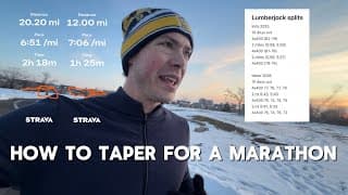 How to Taper for the Marathon: Build to Mesa 90 Miles per Week