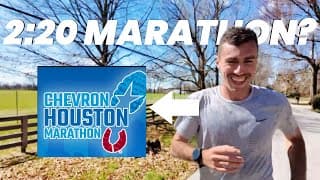 HOUSTON MARATHON BLOCK START! 12 Weeks Out! Episode 6: The Comeback