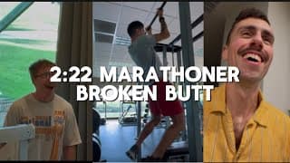 Weekend in the Life: 2:22 Marathoner with a Broken Butt