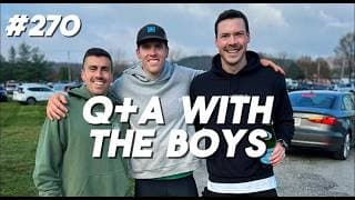 #270 - Instagram Q + A: Running Mentors, Building a Running Community, Coros Over Garmin?