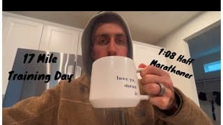 A Normal Training Day for a 1:08 Half-Marathoner