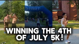 Winning the 4th of July 5k in 15:07** // Memorable Weekend with the Squad!
