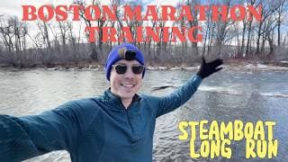 Boston Marathon Training: Danny's Race Build Ep.3 Long Run in Steamboat, CO