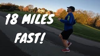 18 Miles Long Run: Are we in PR shape?