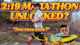 Sub-2:20 Marathon Attempt: Last Minute Shoe Change