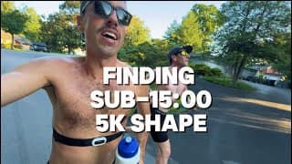 Pushing for Sub 15 5K Shape // 95 Mile Week