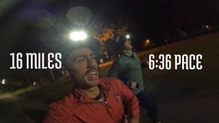 16 miles HARD long run + Boston & Carmel Champagne Run!