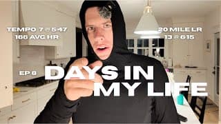 Day’s in Scotty’s Life - 7 mile tempo @ 5:47